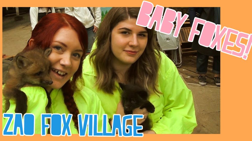 CUDDLING BABY FOXES!! [Japan Trip 2016 Day 2]