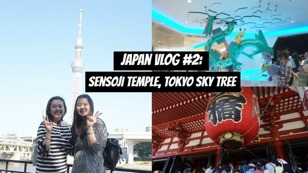 Japan Vlog #2 | Sensoji Temple, Shopping Street, Tokyo Sky Tree
