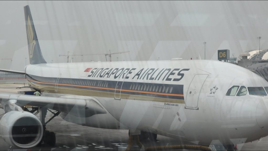 Singapore Airlines A330-300 Business Class BKK-SIN, Round the World 6-3
