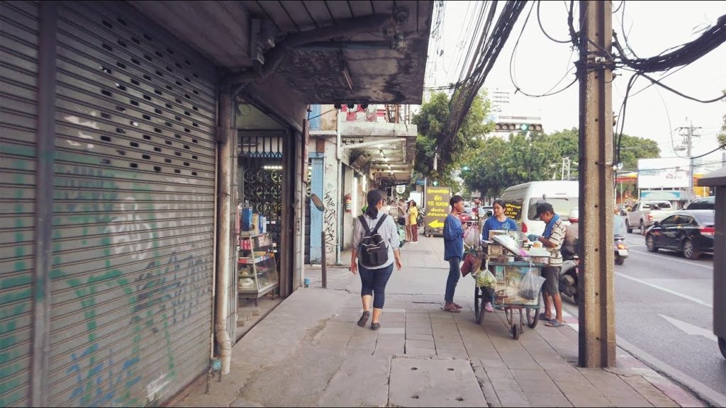 Osmo Pocket 프롬퐁에서 구글맵보고 강으로 4K 60FPS Go to Bangkok River by Google Map