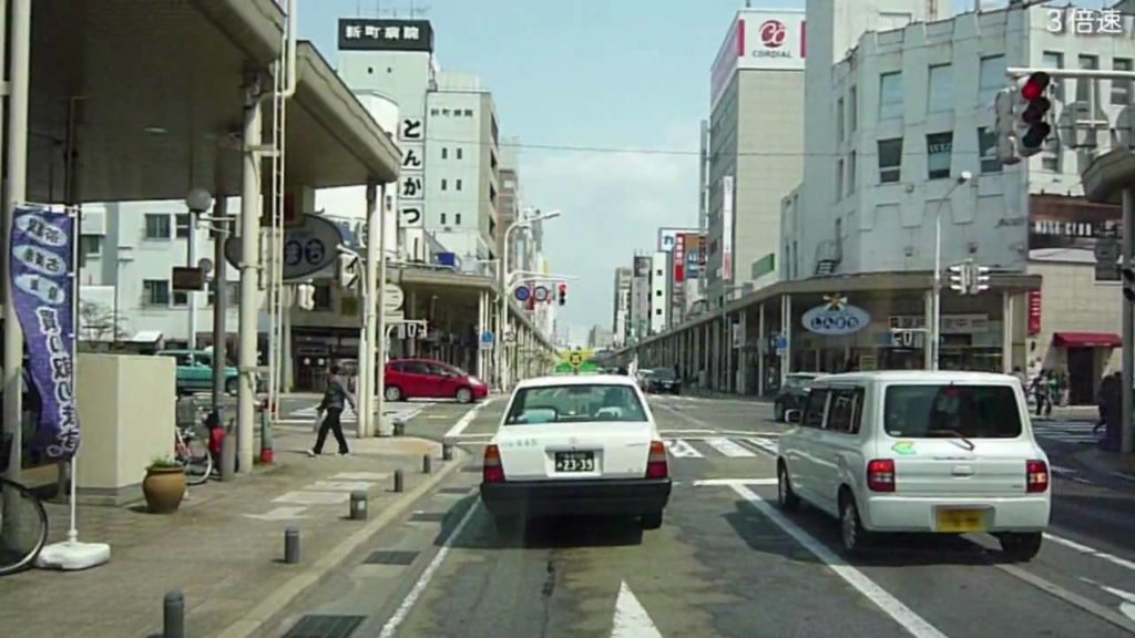 青森駅～青森中央ＩＣ（3倍速） Aomori City