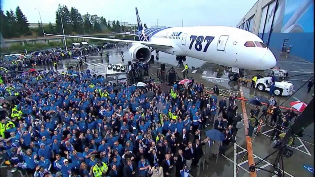 Boeing 787 Delivery to ANA