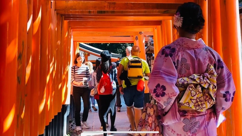 Kyoto Japan, Fushimi Inari-taisha - short walk -