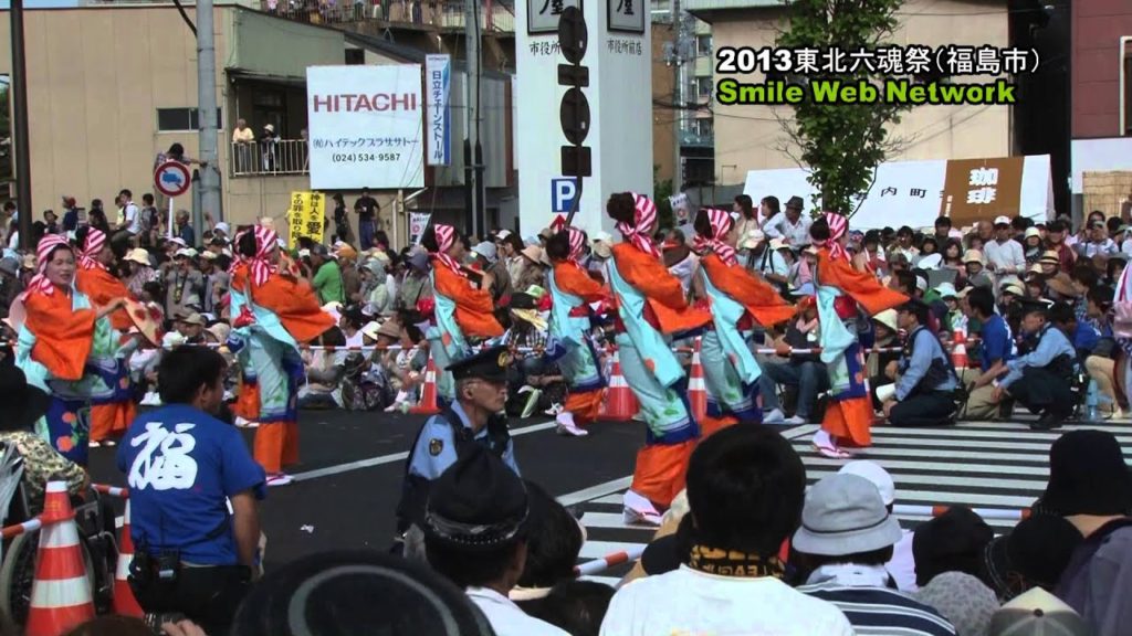 【東北六魂祭】2013 福島県/The northeast 6 major festivals of Japan