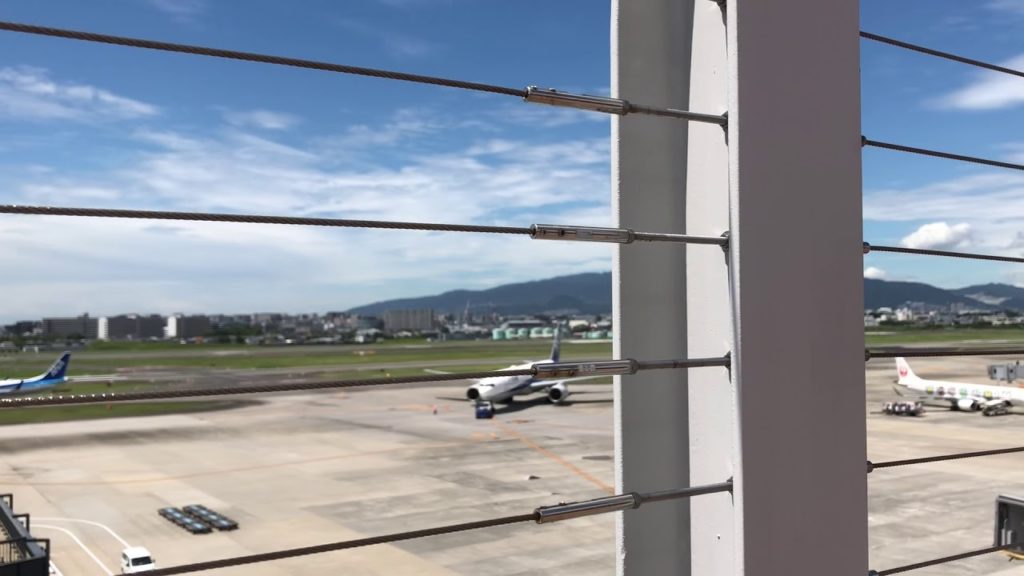 ☆大阪伊丹空港 展望デッキ①JALの飛行機が飛び立つ瞬間！ 2019/8