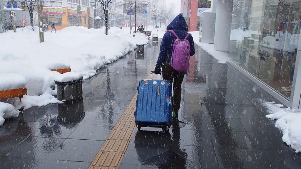 Asahikawa City in Winter
