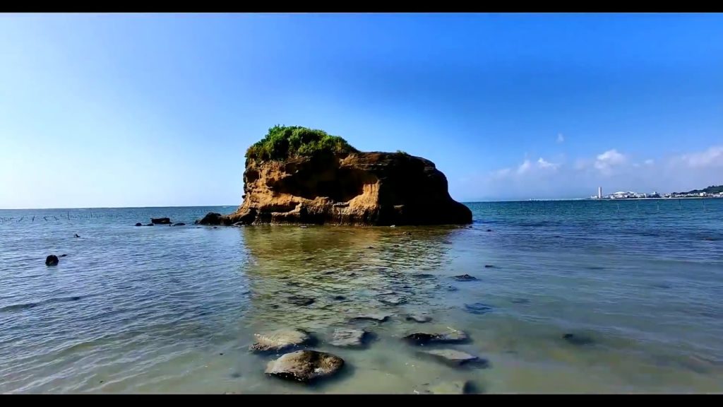 [4Ｋ]　イルカ島　 Drone Footage okinawa Dolphin Islands Japan　動画　素材　観光