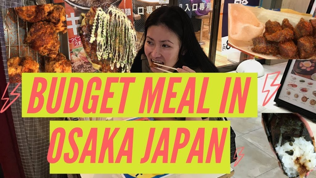 Budget Meal in Osaka Japan | Japan | Street Food | Osaka (#17 Vlog)🇯🇵