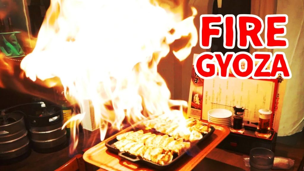 Flaming Gyoza Speed Eating Challenge in Nagoya Flaming Gyoza Speed Eating Challenge in Nagoya