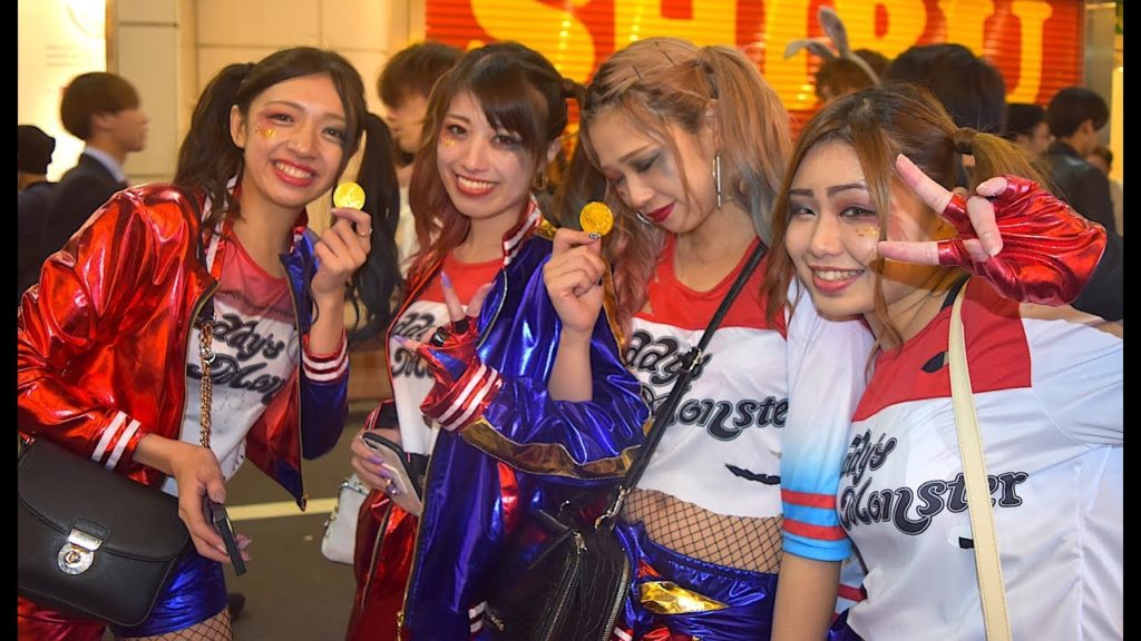 Japanese Halloween In Shibuya, Tokyo 2019