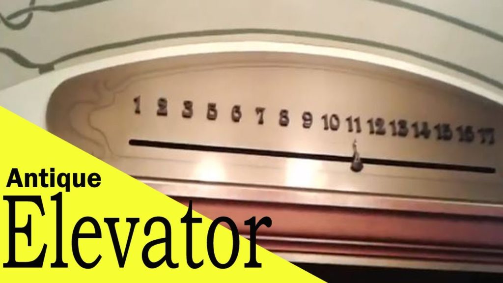 Antique Elevator in Hotel Monetory - Sendai Japan