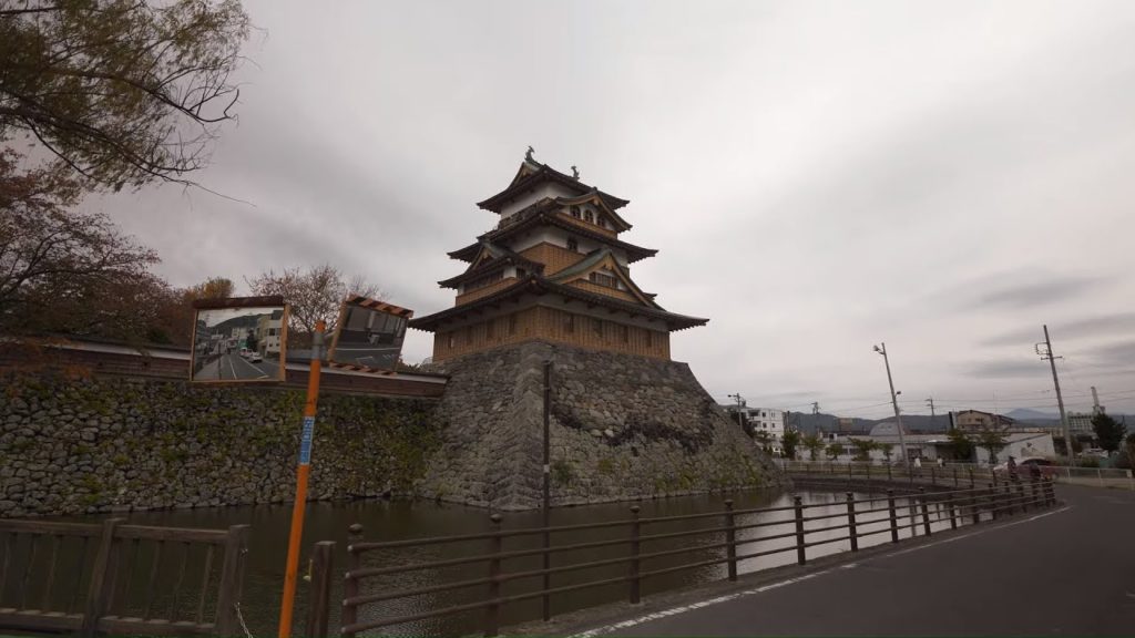 【4K】Walking nearby Suwa lake