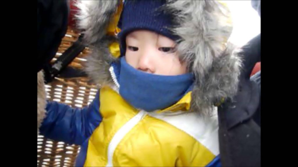 Taking off in our Hot Air Balloon - Furano Hokkaido