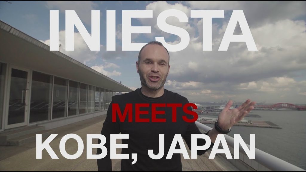 ¡Andrés Iniesta conoce KOBE, Japón! | JNTO