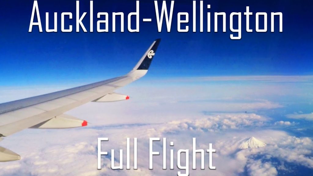 FULL FLIGHT | Auckland to Wellington | A320 | Air New Zealand | NZ413