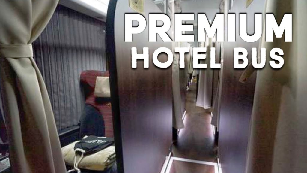 Riding the Overnight Bus Hotel in Japan