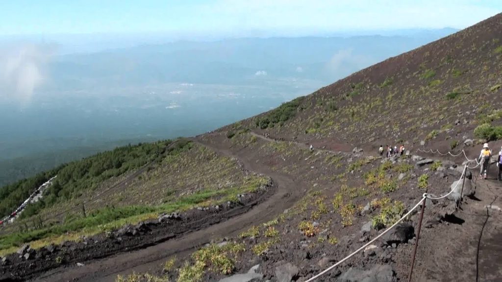 Mt Fuji Climb 85 Leaving Station 6 POV