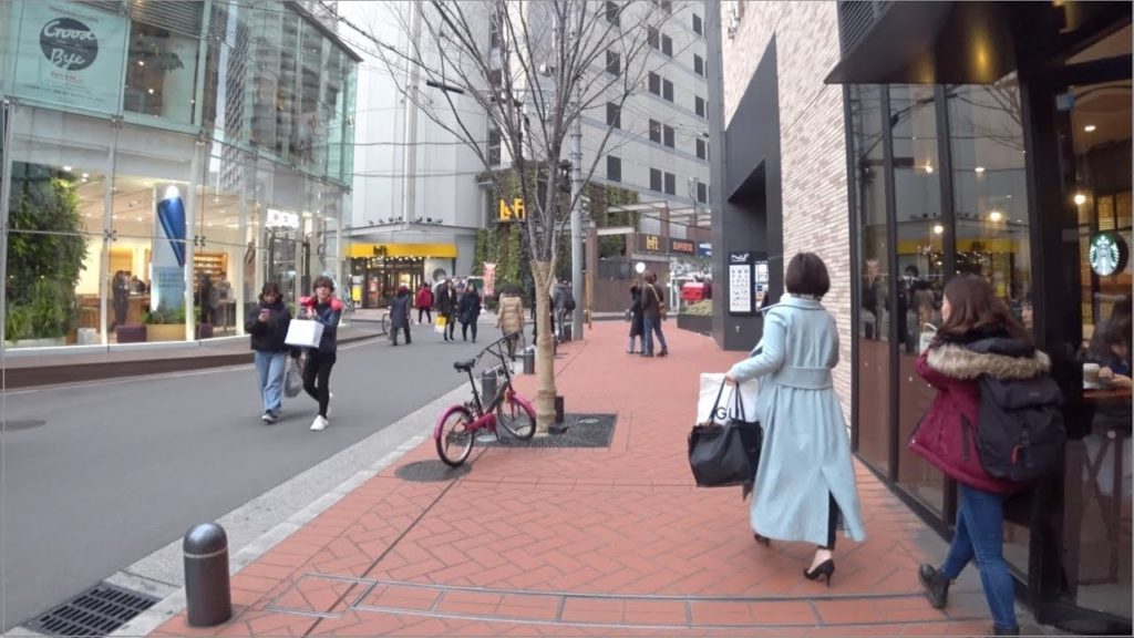 Osaka Umeda Chayamachi Walking - Kita area Downtown for young people  [4K] POV