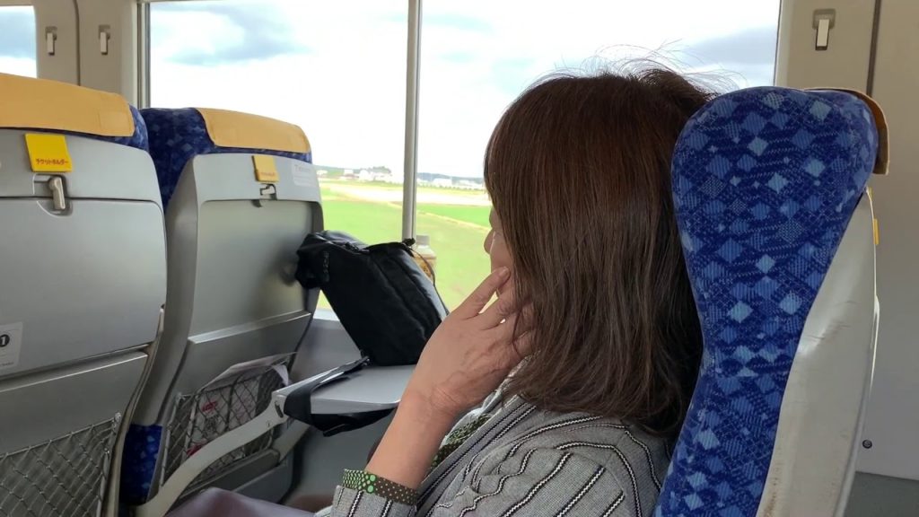 Japan I took the Tsuruoka Murakami train / Japon J'ai pris le train Tsuruoka Murakami