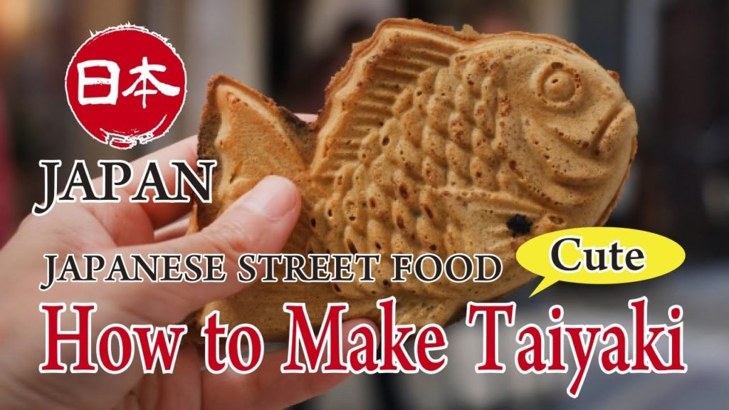 JAPANESE STREET FOOD(TAIYAKI Ver.)たい焼きの作り方