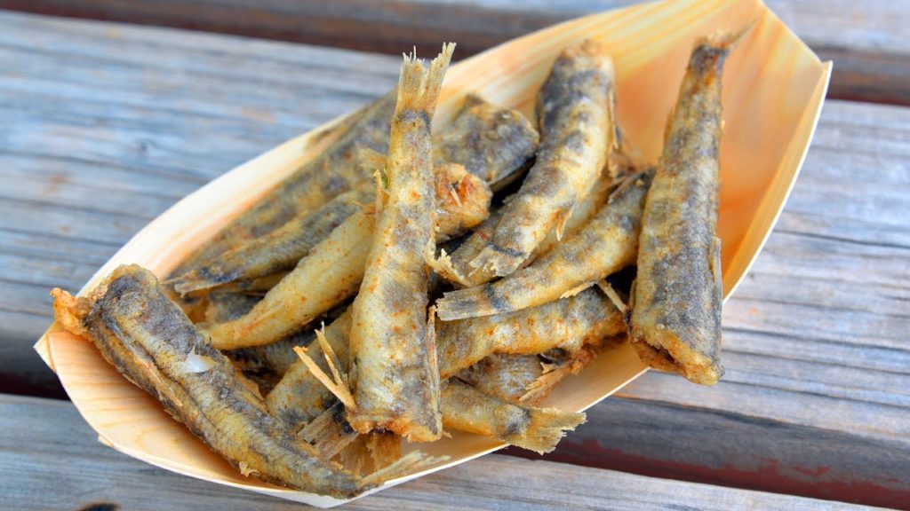 At Numazu harbor, Greeneyes 沼津港丸勘のメヒカリは並んででも食べたい:Gourmet Report グルメレポート