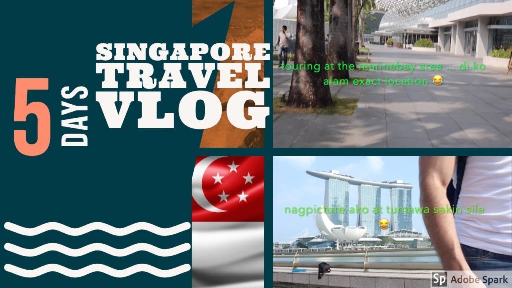 Singapore travel vlog, getting to know singapore napagod sa kakalakad, naliligaw at inubo