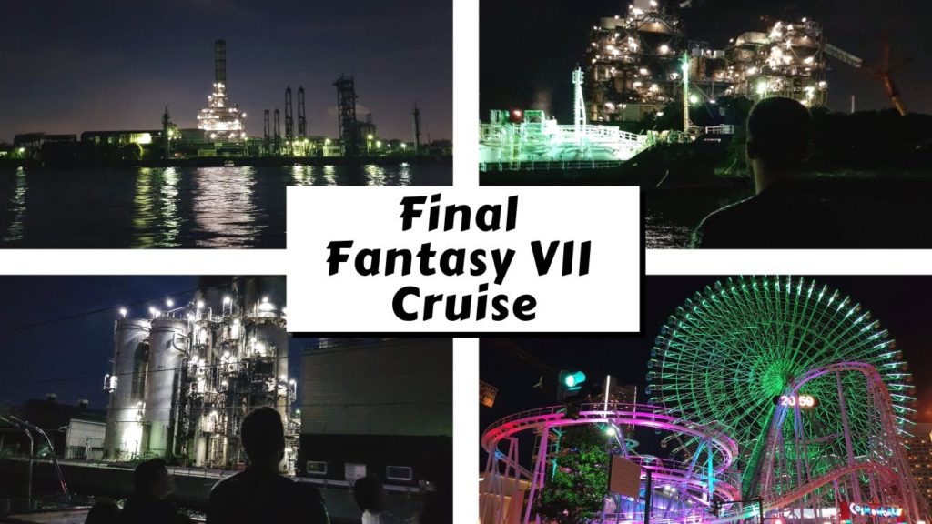 Final Fantasy VII Midgar Cruise (Featuring Mako Reactors) in Yokohama, Japan Final Fantasy VII Midgar Cruise (Featuring Mako Reactors) in Yokohama, Japan