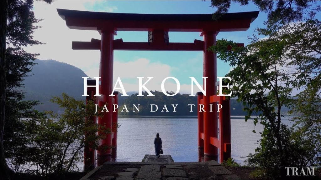 HAKONE - JAPAN DAY TRIP -  by TRAM 【4K】Japan Travel / Beautiful Shrine and Spiritual ZEN Place / 箱根