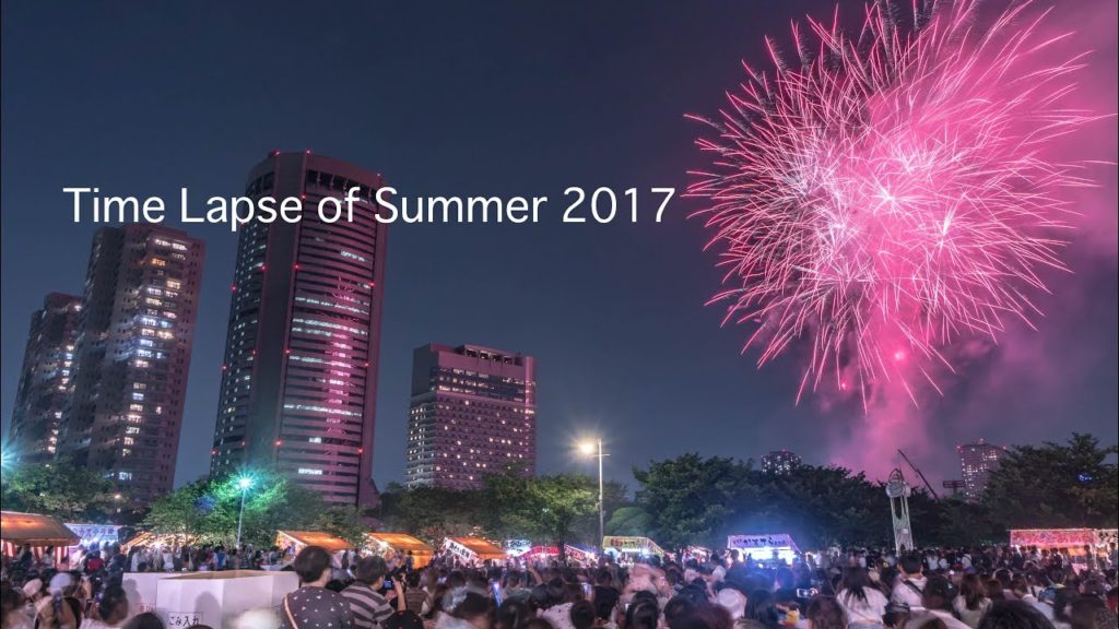 Time Lapse of Summer 2017 in Osaka and Kobe City