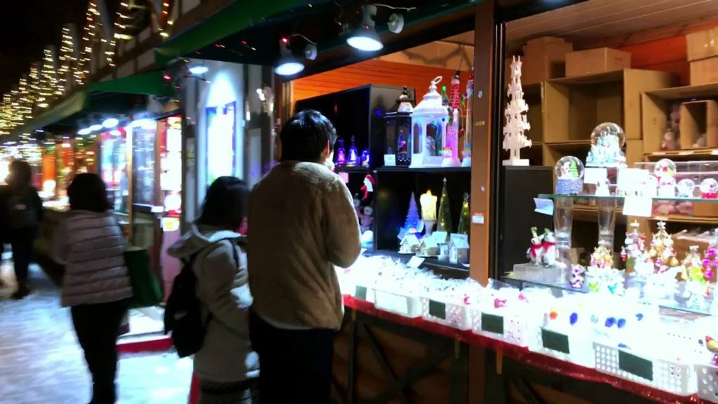 Hokkaido; Sapporo Christmas Market December 2017