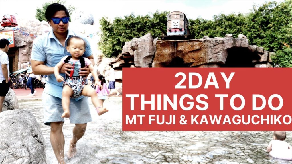 【Japanese baby life 】2 days around Mt Fuji & Lake Kawaguchi in Japan | camping with 1 year old baby