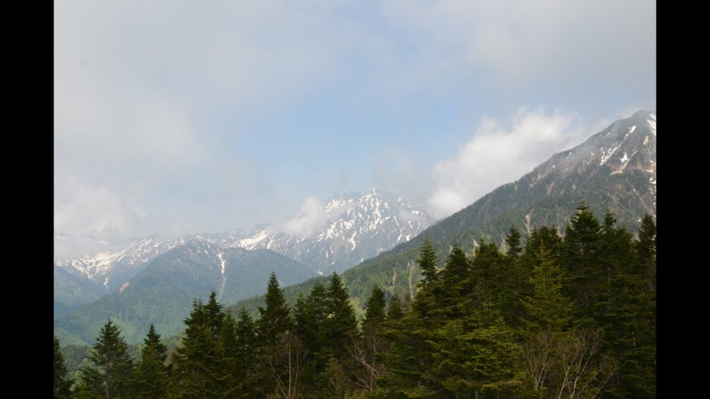 Hodaka and Kamikochi in Nagano in 4k