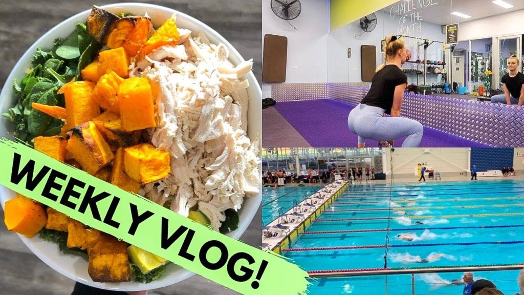 WEEKLY VLOG #1 || Healthy Meal Prep || Uni/College Life + Work || Swim Comp || Mikaela Cornelissen