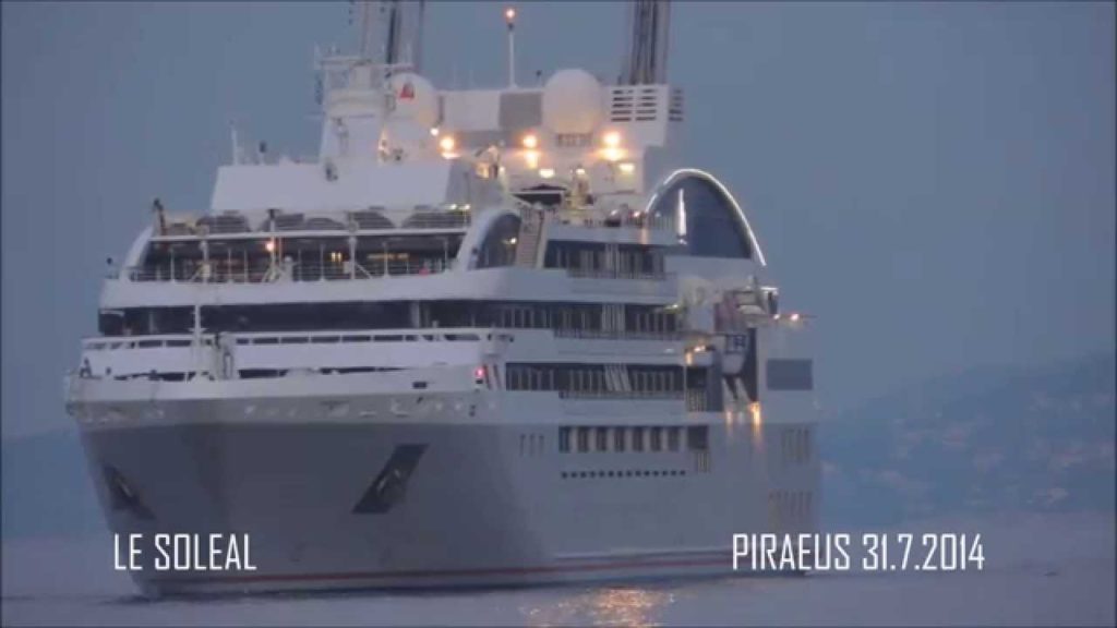 LE SOLEAL arrival at Piraeus Port