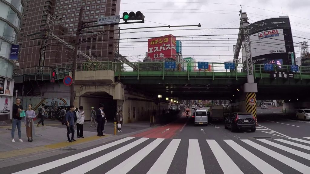 Japan Tokyo City center / Japon Tokyo Centre ville, Gopro