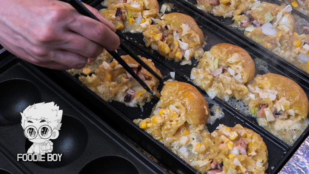 Taomon Yaki / Kkangtong Market, Busan Korea / Korean Street Food / 타오몬 야끼 / 부산 부평 깡통시장 길거리 음식