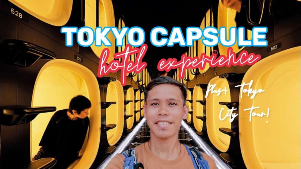 STAYED IN A TOKYO CAPSULE HOTEL PLUS+ CITY TOUR ON MY LAST DAY!