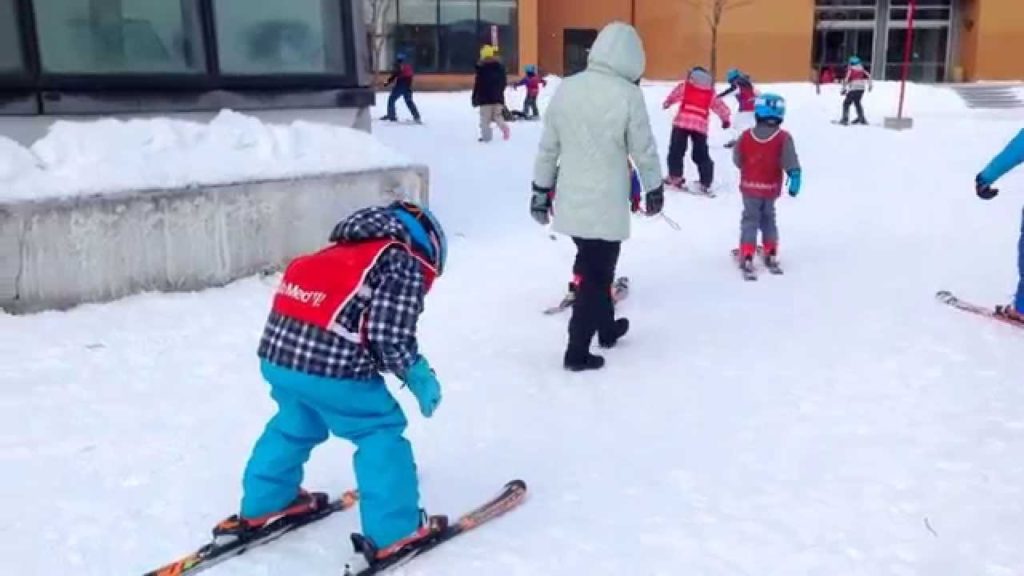 Club med Hokkaido kids club ski lesson