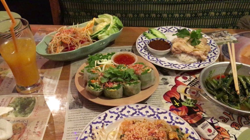 アキーラさん堪能①東京・阿佐ヶ谷・タイ屋台風居酒屋・ダオタイ阿佐ヶ谷店！Dao-Thai restaurant in Asagaya,Tokyo Japan