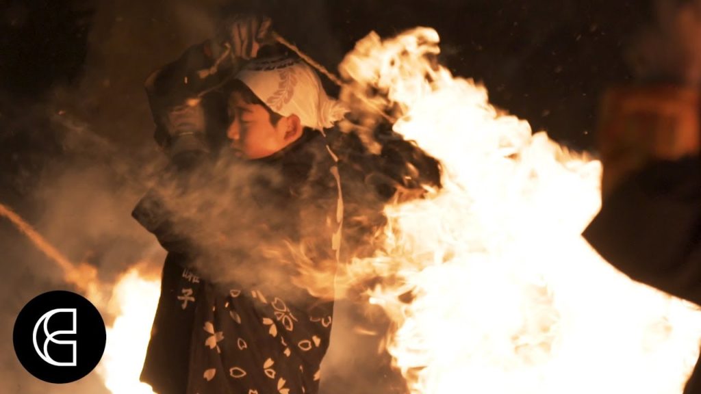 Japan’s Epic Fire and Snow Festival