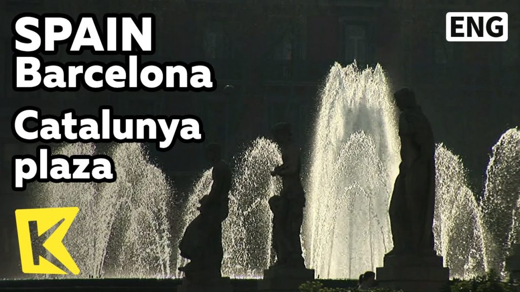 【K】Spain Travel-Barcelona[스페인 여행-바르셀로나]카탈루냐 광장/Catalunya plaza/Catalonia/Francisco Macias/Tower