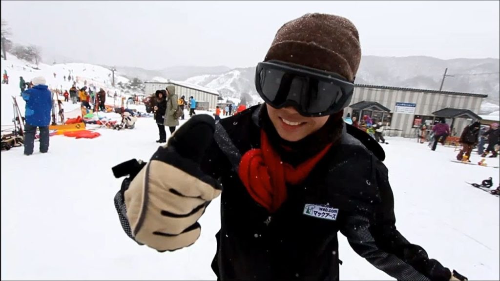 WE WENT SKIING WITH OBACHAN IN OSAKA JAPAN