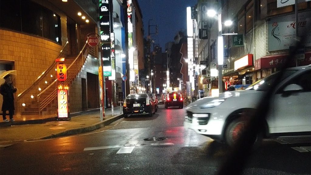【雨＆夜ドライブ】雨の中、名古屋の繁華街(名駅-栄-女子大-金山)をナイトドライブ【名古屋】 Night＆Rain Drive In Downtown area , Nagoya Japan.