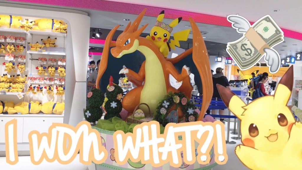 ♡ BEST DAY AT THE POKEMON CENTER! + CHERRY BLOSSOMS ♡ | Japan Day 2