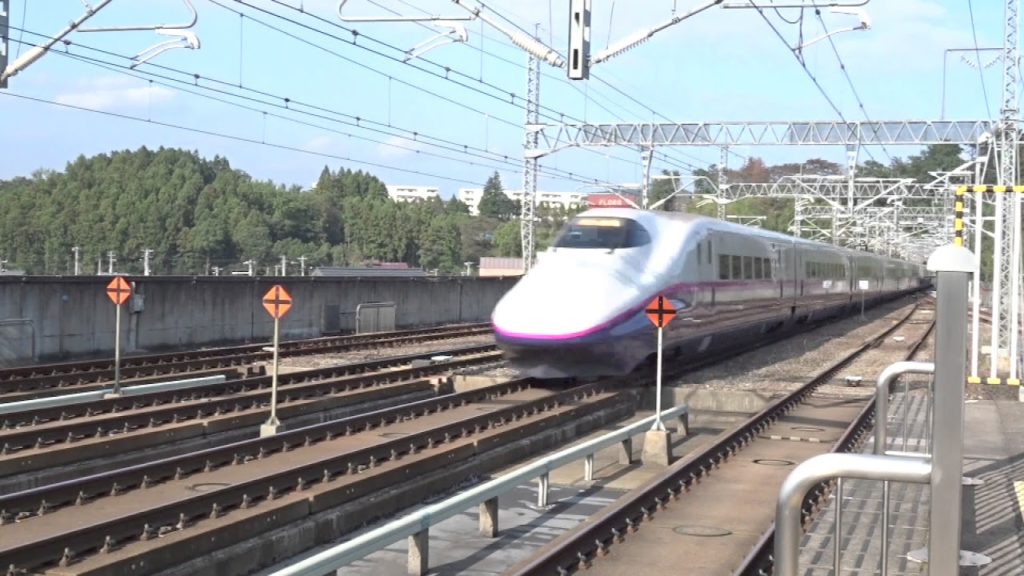 東北新幹線 高速通過 / Tohoku Shinkansen (Bullet Train)