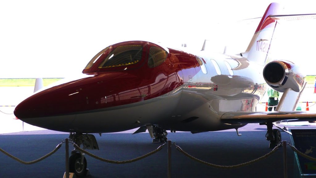 Honda Aircraft Company 社長 藤野氏 プレゼンテーションin 岡南飛行場