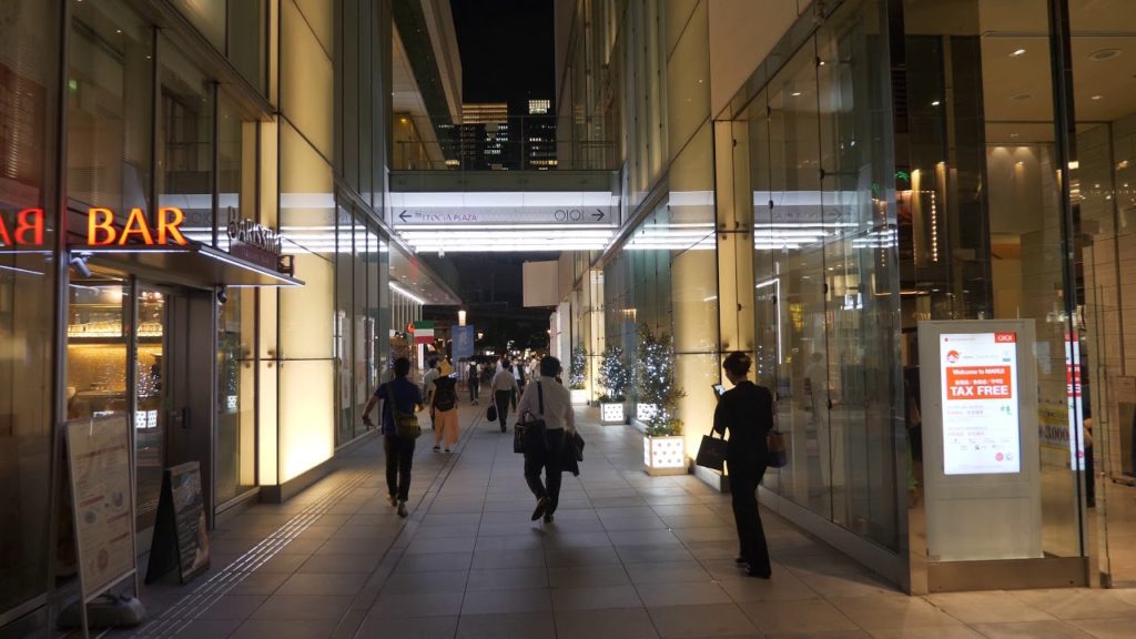 【4K】Walking around Hibiya Midtown tower