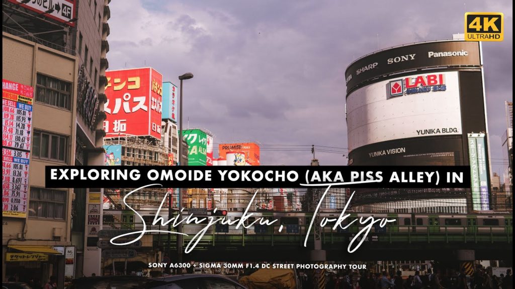 Another TOKYO Walking Tour || SHINJUKU Street Photography (Killer Sony a6300 and Sigma 30mm combo)
