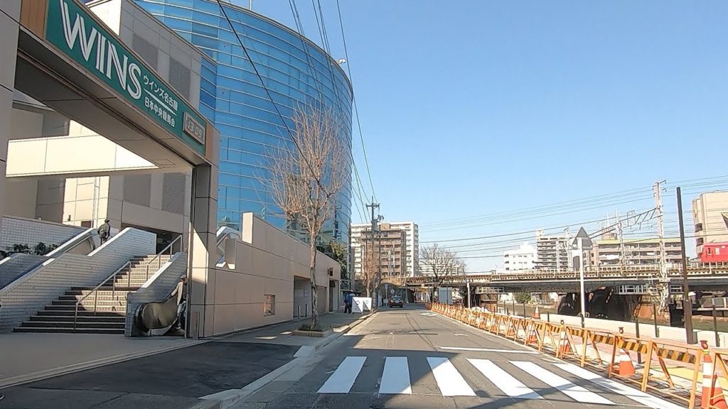 【ドライブ】名古屋競馬場からウインズ名古屋(場外馬券場)までのドライブ【名古屋】 Drive From Nagoya Racecourse to WINS JRA. , Nagoya Japan.