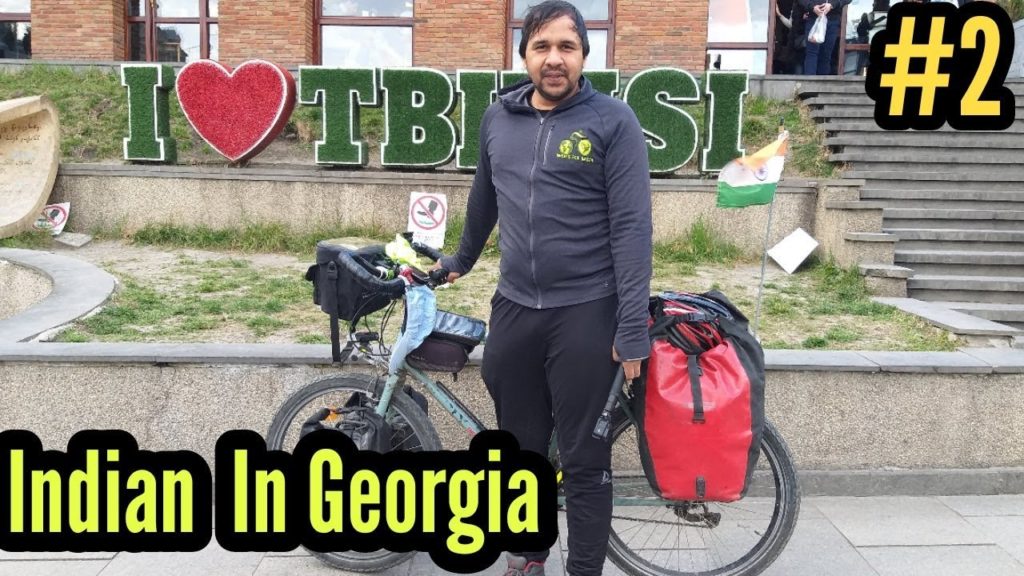 Georgian People Ask me My Religion || Cycle Baba Georgian People Ask me My Religion || Cycle Baba